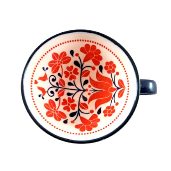 Porcelain Art Mugs - Impression Fluted - Set of 4 - Image 2