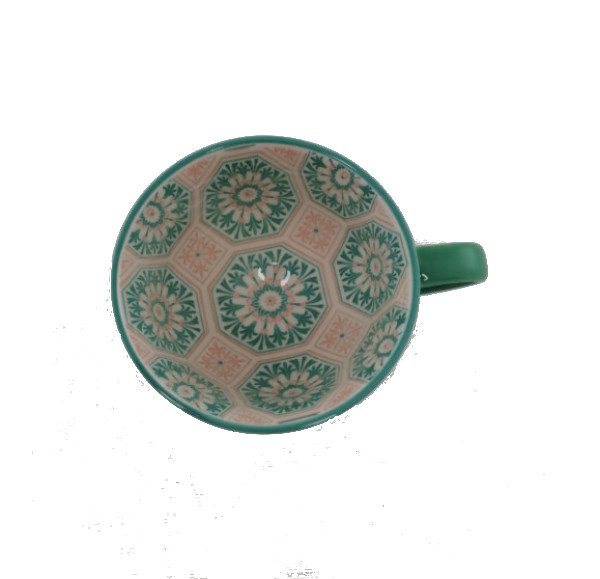Porcelain Art Mugs - Spring Fluted - Set of 4 - Image 2