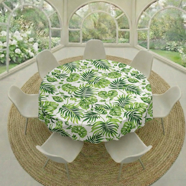 Tablecloth Round - Greenscape