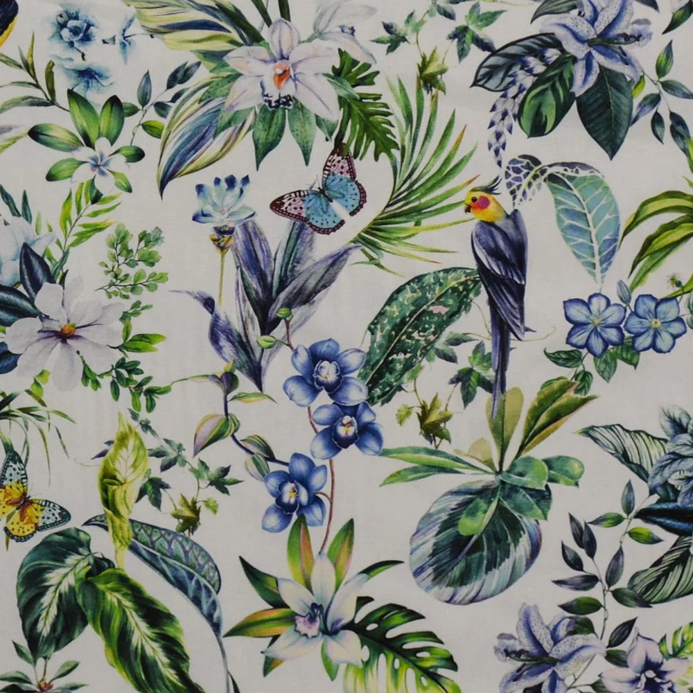 Tablecloth Square - Tropical Blue - Image 2