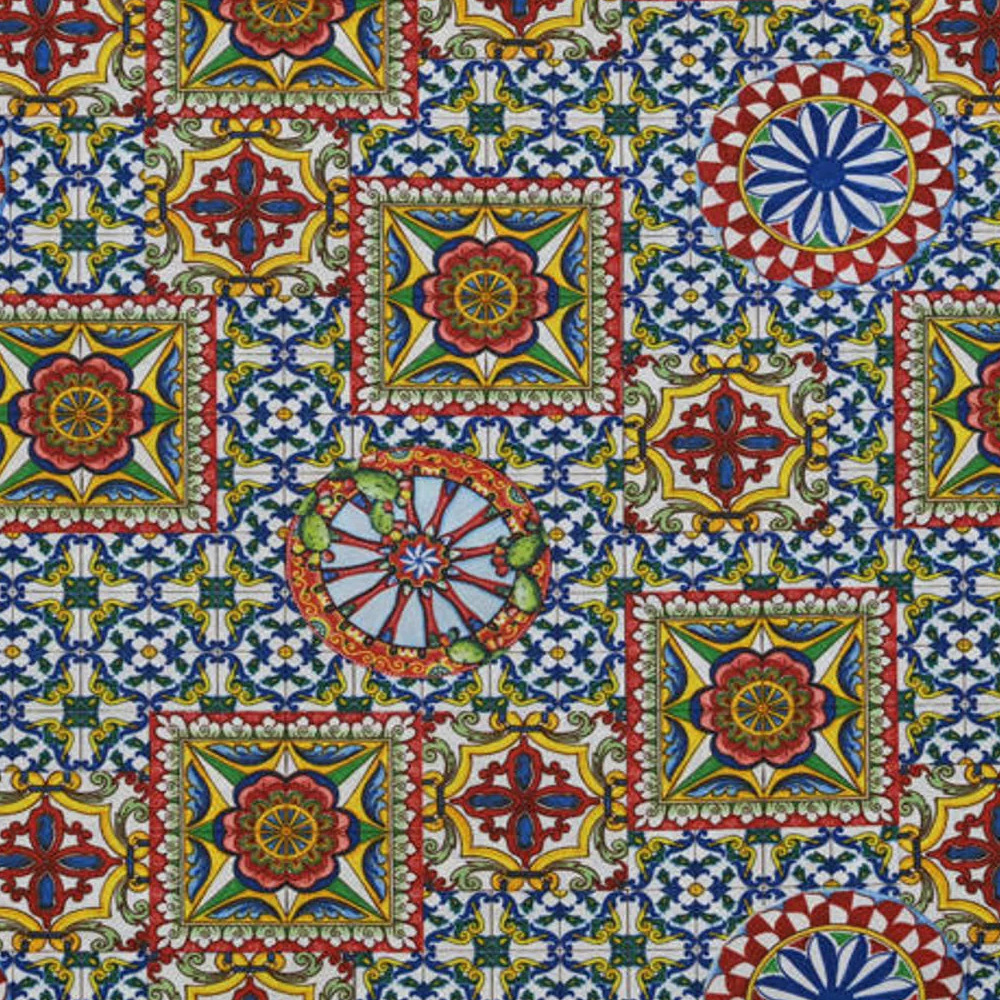 Tablecloth Square - Majolica Tiles - Image 2