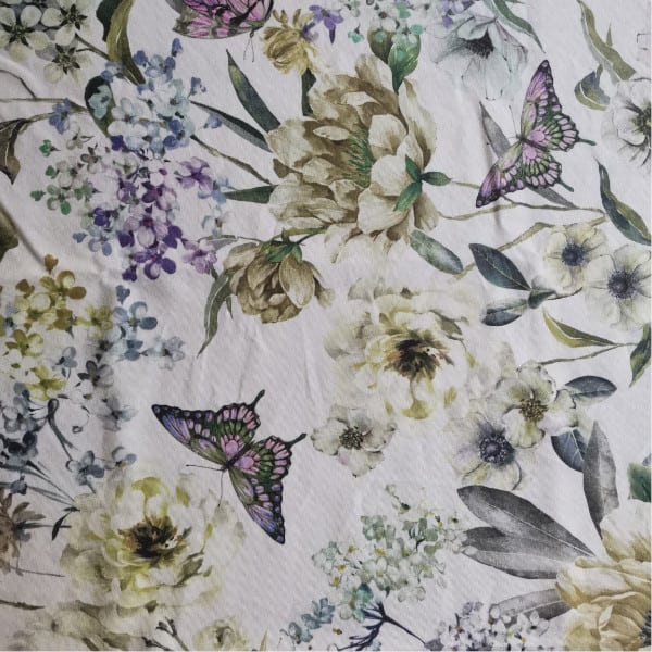 Tablecloth - Cream Petals