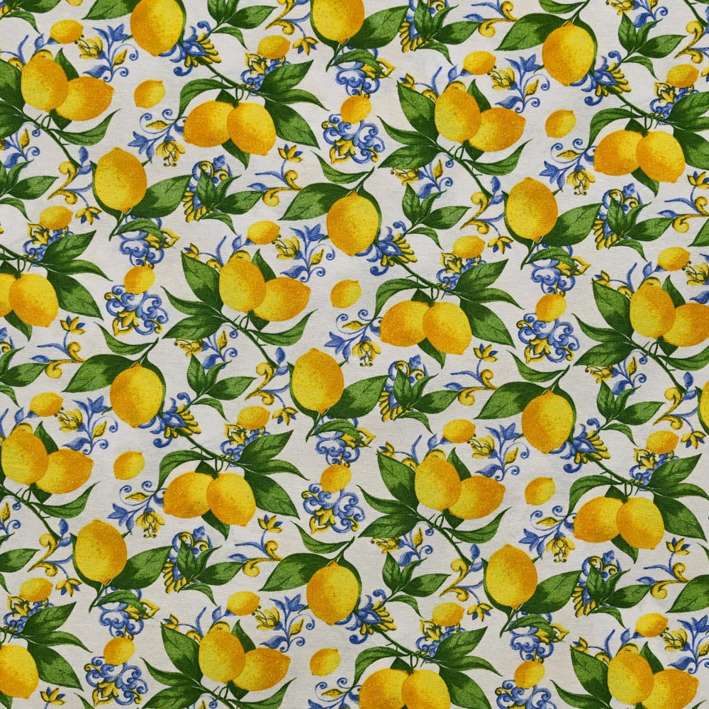 Runner Lemons With Blue
