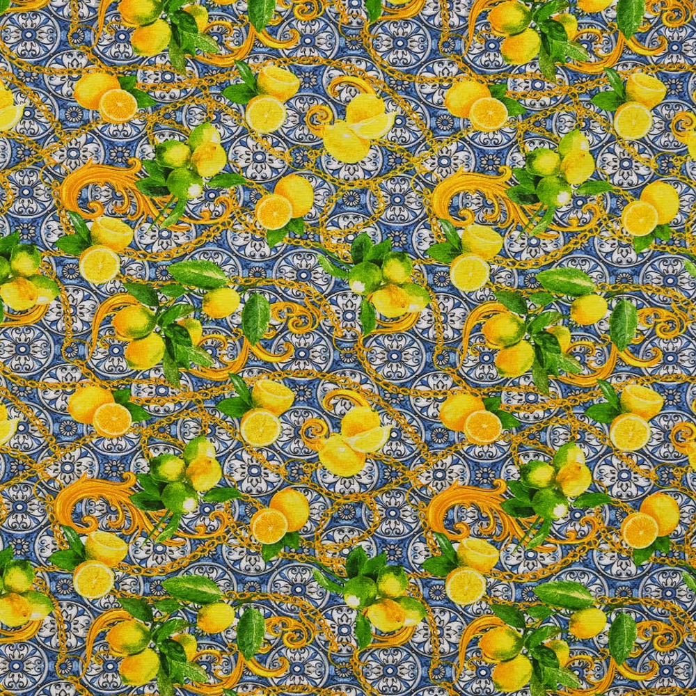 Runner Lemons Yellow and Blue