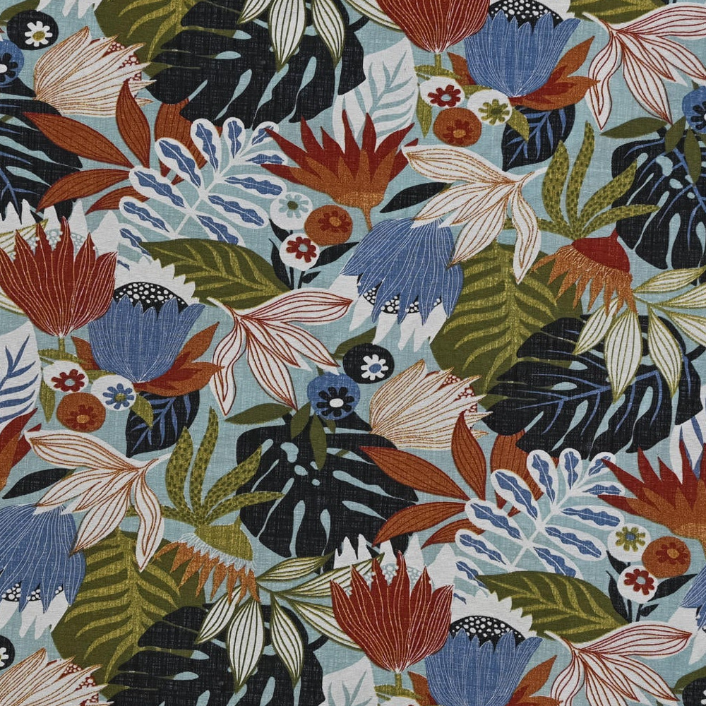 Scatter Cushion Cover - Colourful Monstera