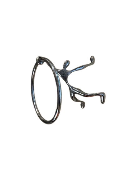 Steel Figure Towel Holder1