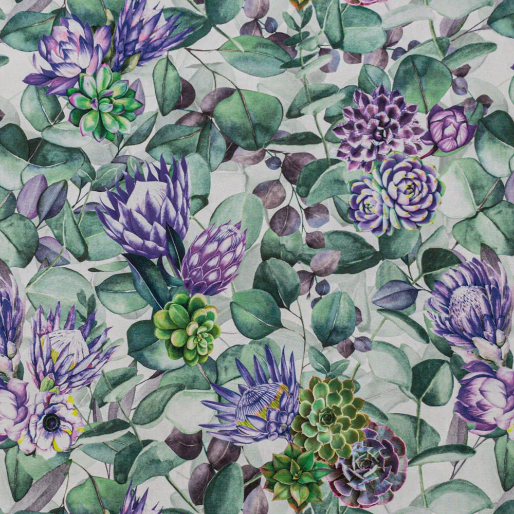 Square Tablecloth - Purple Protea