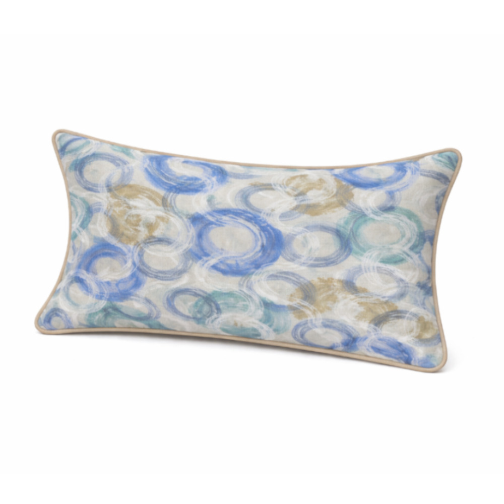 Lumbar Scatter Cover – Blue Swirl