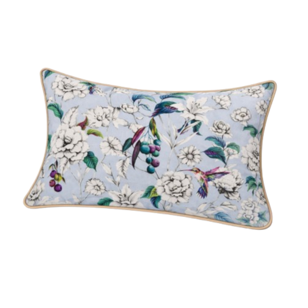 Lumbar Scatter Cover – Sky Blossom