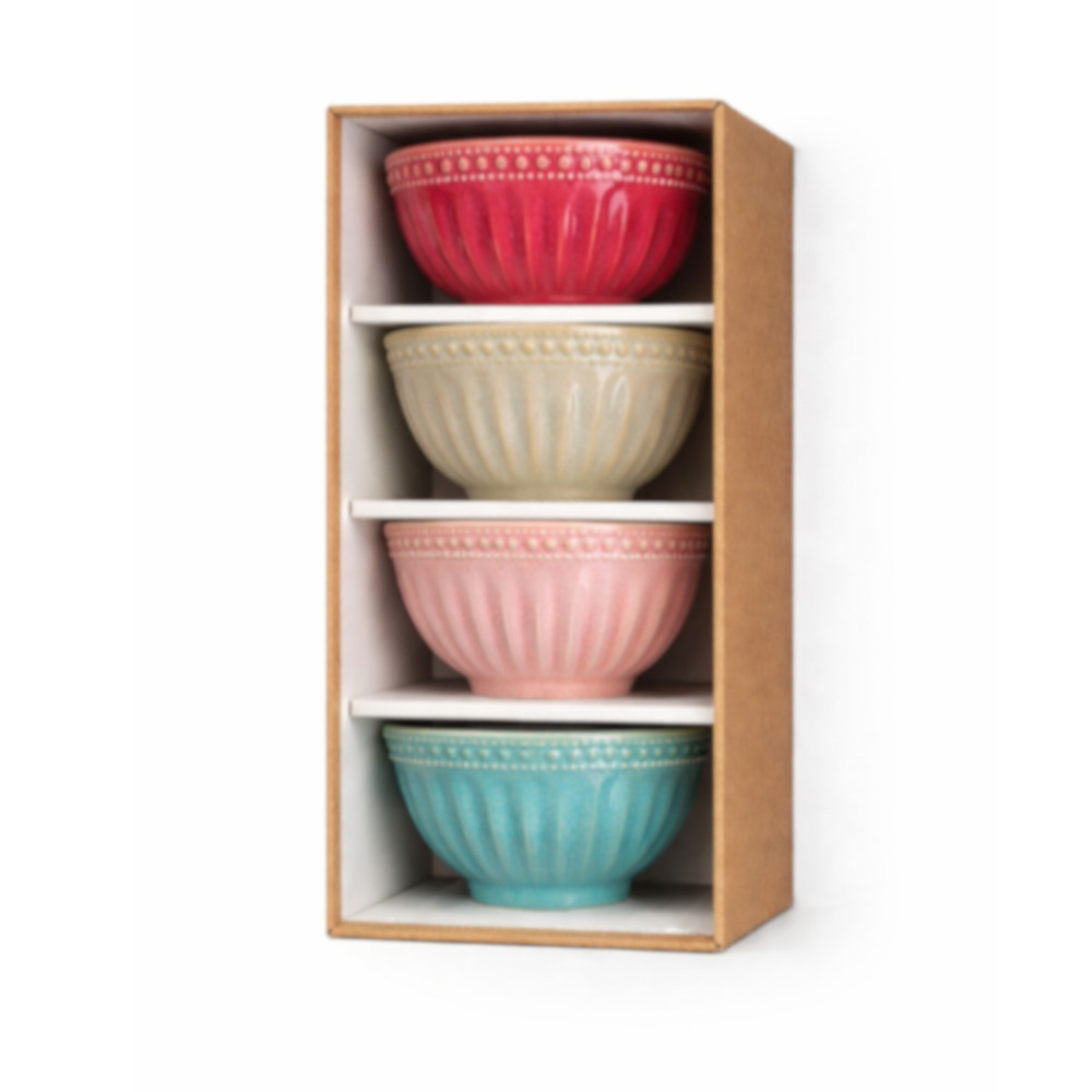 Porcelain Bowl Set 5 (Set Of 4)