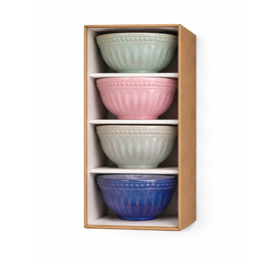 Porcelain Bowl Set 6 (Set Of 4)
