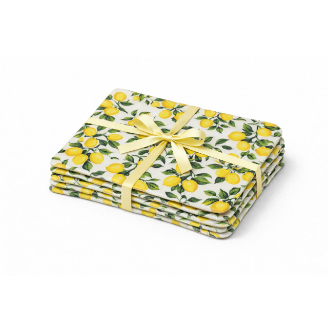 Placemat - Water Resistant - Lemons