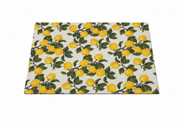 Placemat - Water Resistant - Lemons - Image 2