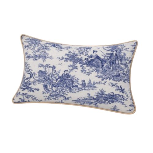 30 x 50 Scatter Cover Countryside Indigo