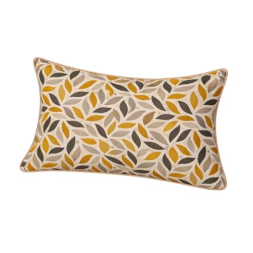 30 x 50 Scatter Cover Mustard Design