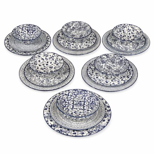 Dinner Set Blue