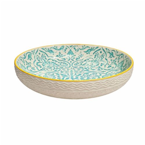 Large 30cm Bowl Mediterranean Turquoise