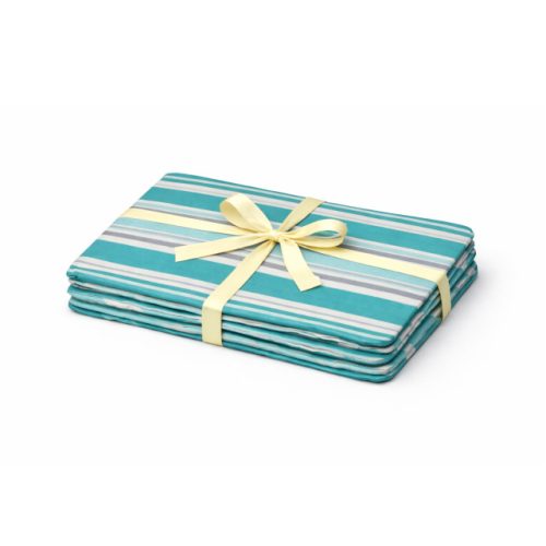 Placemat Turquoise And Grey LS