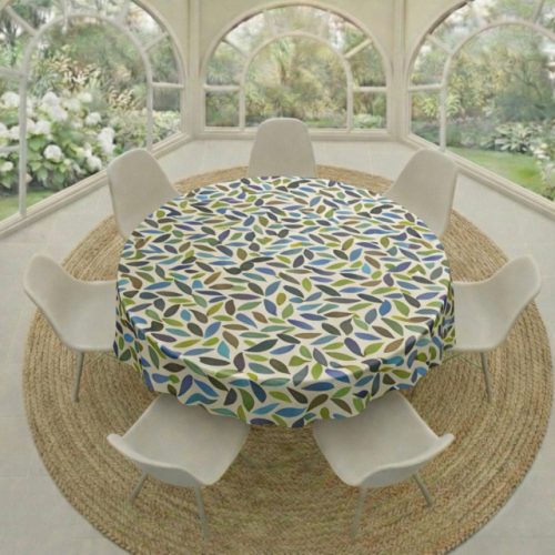 Round Blue Design