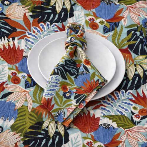 Serviette Colourful Monstera