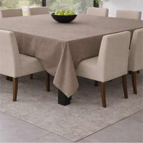 Sqyare Tablecloth Stone