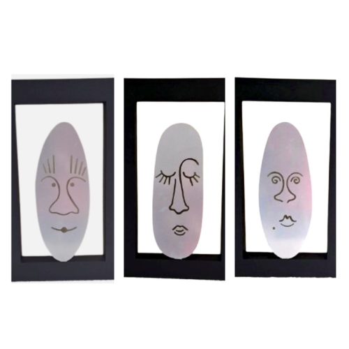 Steel Face Silver Set