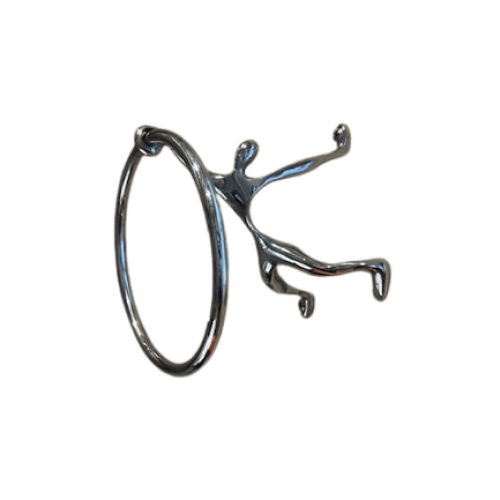 Steel Figure Towel Holder1